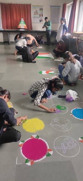 Rangoli competition