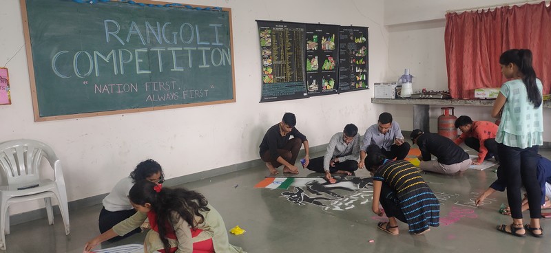 Rangoli competition